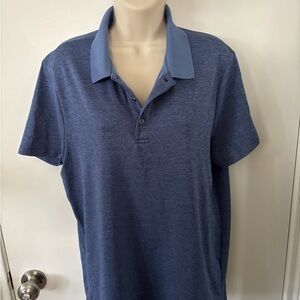 Men's Blue Polo Shirt M